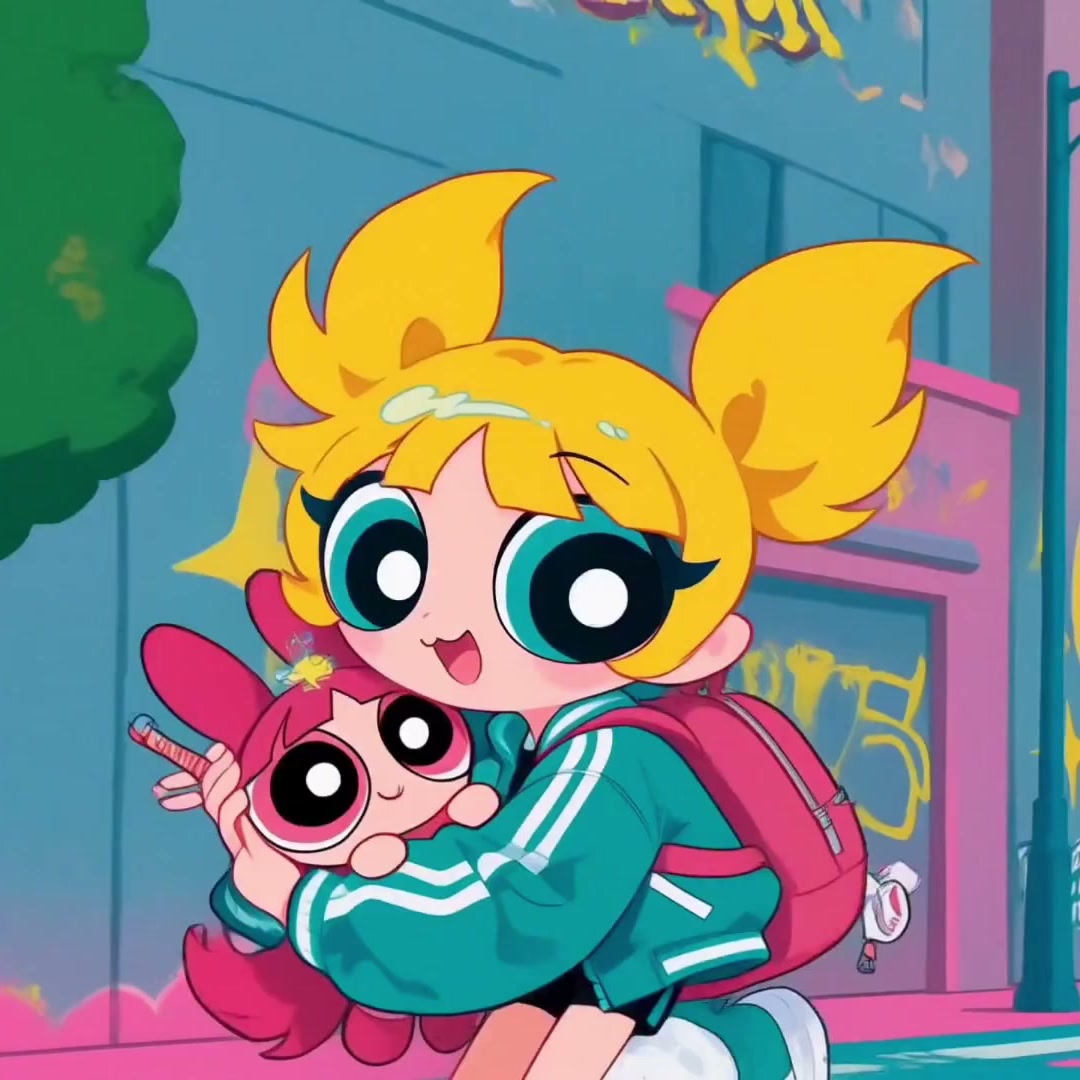 Y2K cartoon street-pop music video storyboard