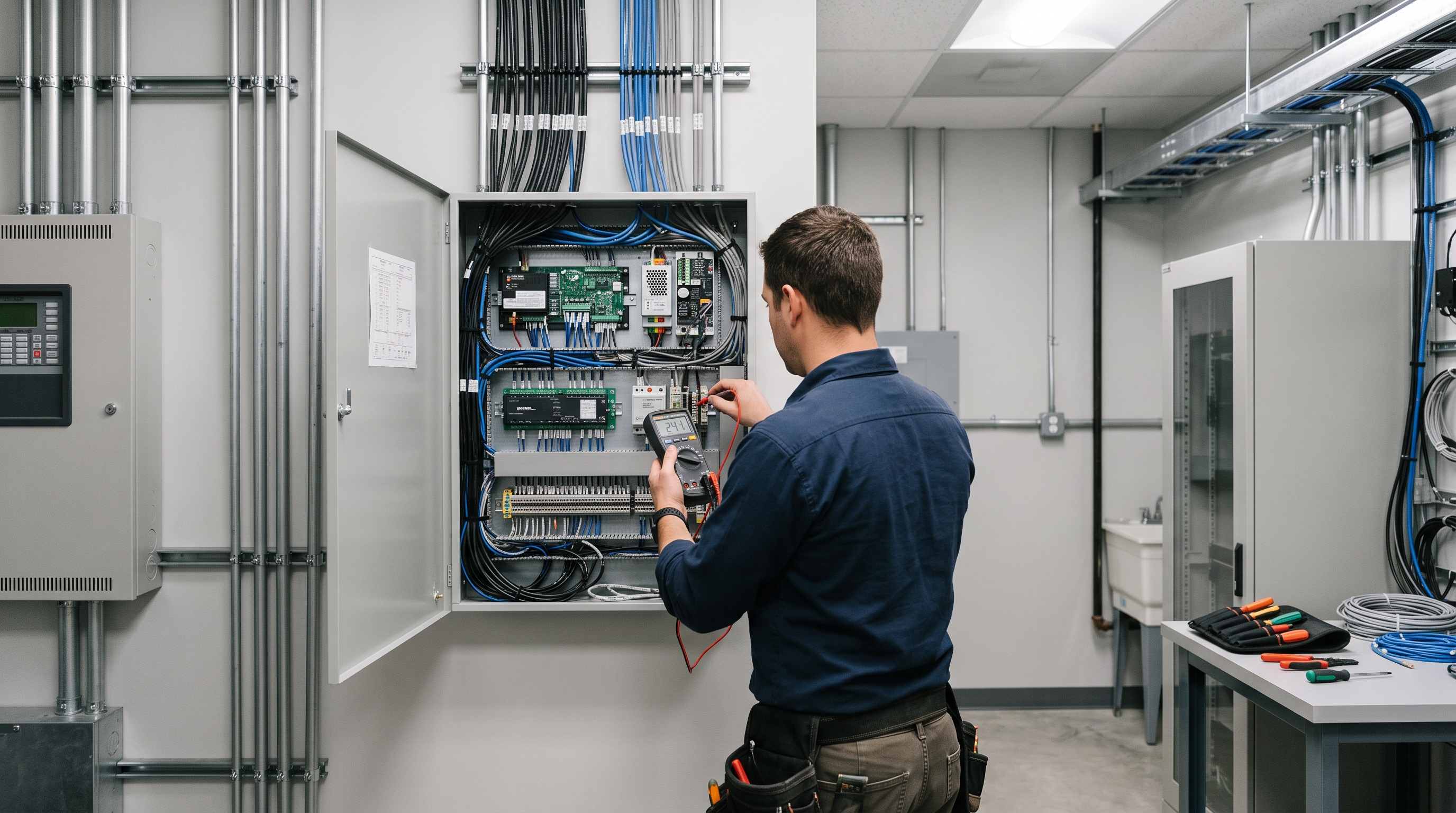 Testing and commissioning building systems