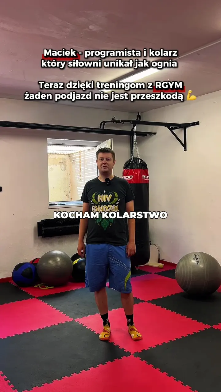 Maciek w RGYM