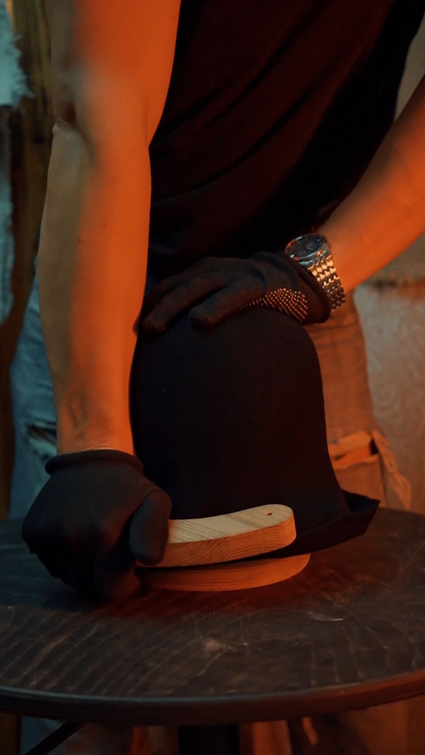 Hands at work