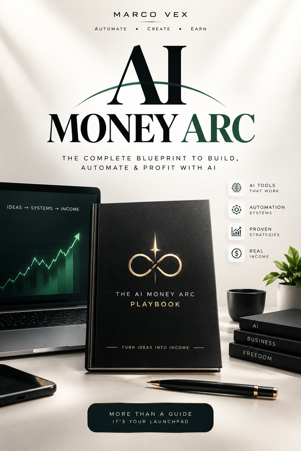 AI MONEY ARC by Marco Vex cover
