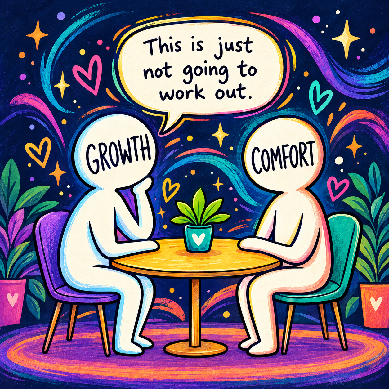 Growth and comfort