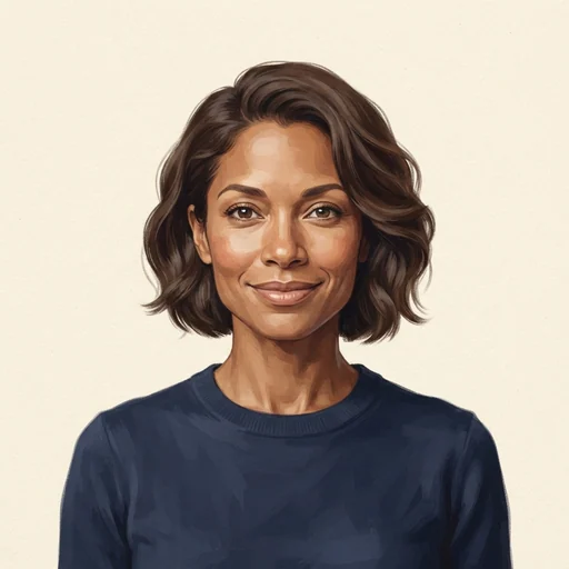 AI-generated illustrated avatar for Yeji