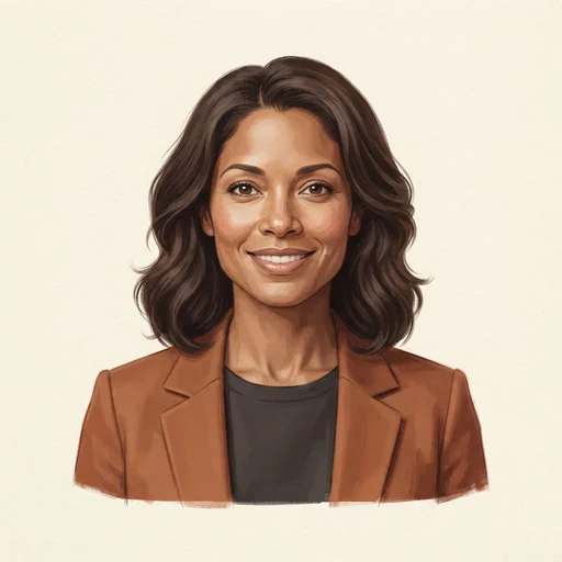 AI-generated illustrated avatar for Yuzuki