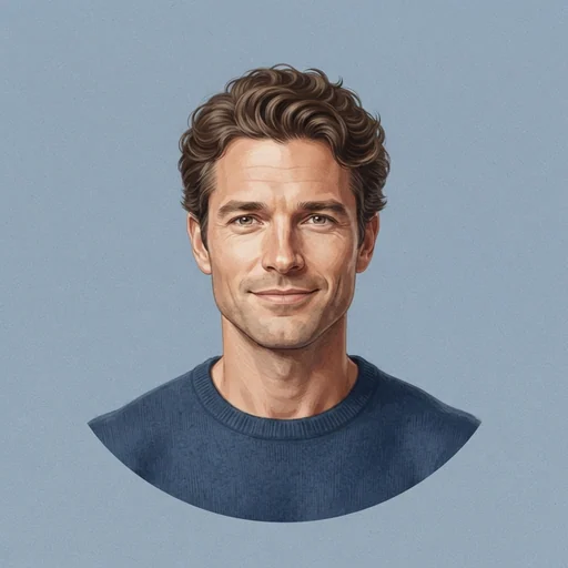 AI-generated illustrated avatar for Carson