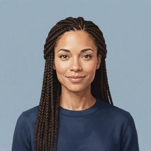 AI-generated illustrated avatar for Noa