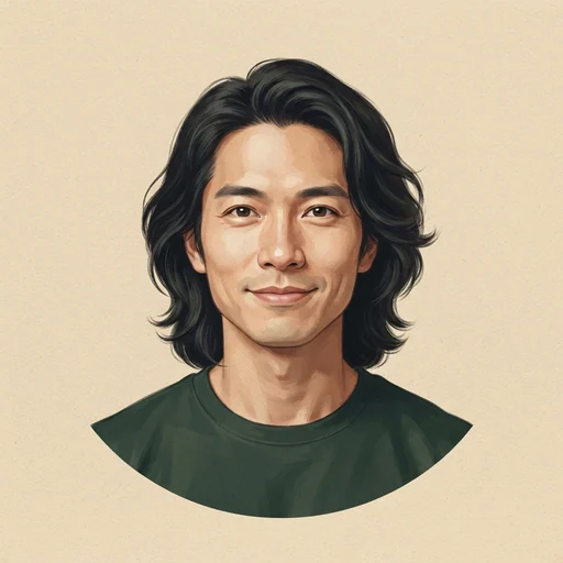 AI-generated illustrated avatar for Feng