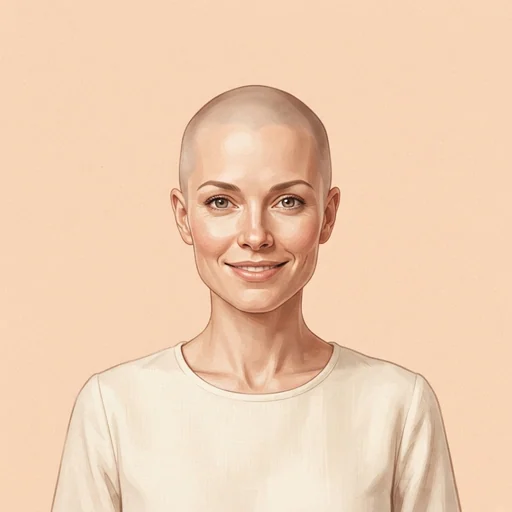 AI-generated illustrated avatar for Naledi