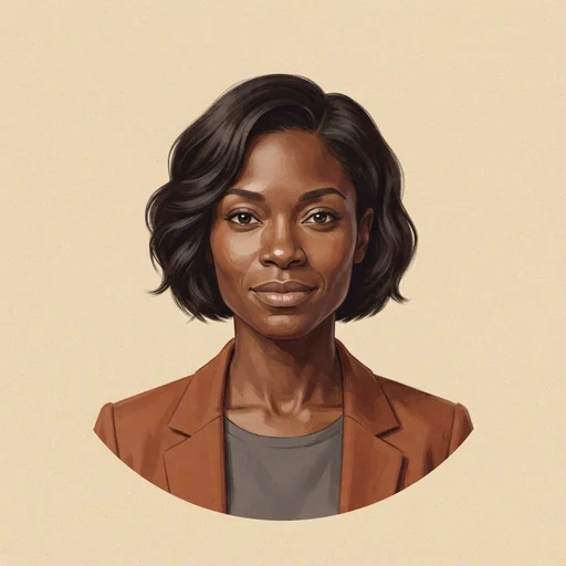 AI-generated illustrated avatar for Ayala