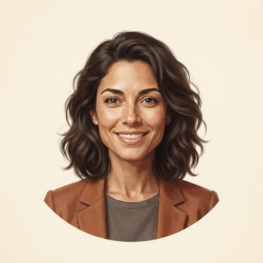 AI-generated illustrated avatar for Eloá