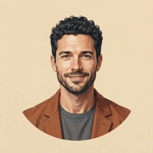 AI-generated illustrated avatar for Kyo