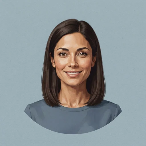 AI-generated illustrated avatar for Adi