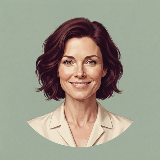 AI-generated illustrated avatar for Isabella