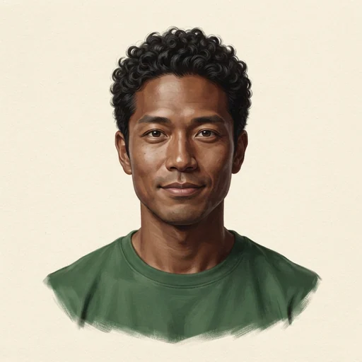 AI-generated illustrated avatar for Yuto