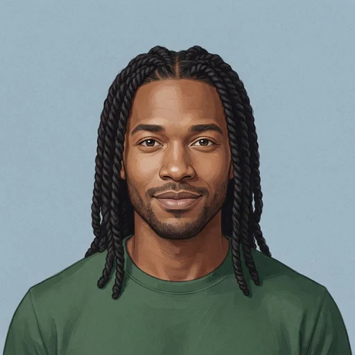 AI-generated illustrated avatar for Jakub