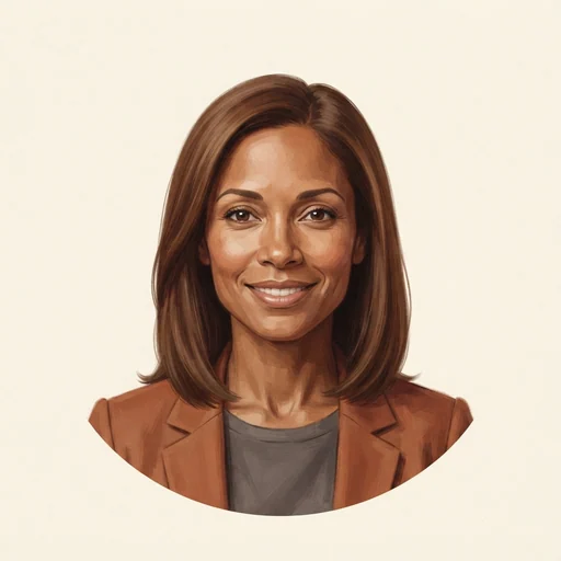 AI-generated illustrated avatar for Brielle