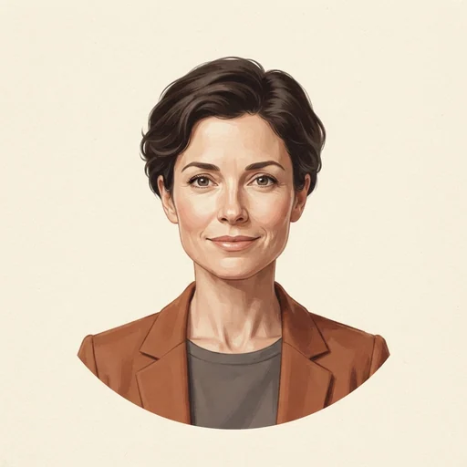 AI-generated illustrated avatar for Iria