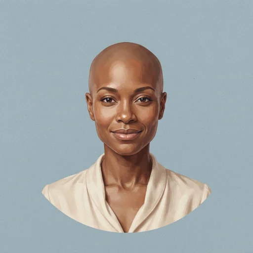 AI-generated illustrated avatar for Jessica