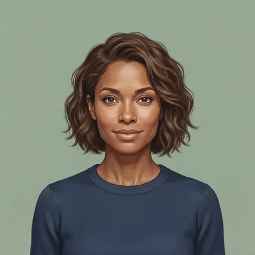 AI-generated illustrated avatar for Haeun