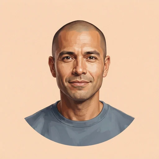 AI-generated illustrated avatar for Mateo