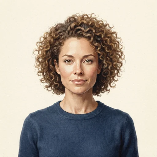AI-generated illustrated avatar for Neha