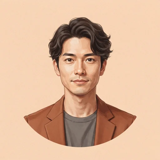 AI-generated illustrated avatar for Naoki