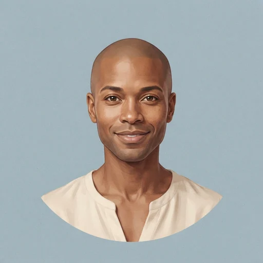 AI-generated illustrated avatar for Parker