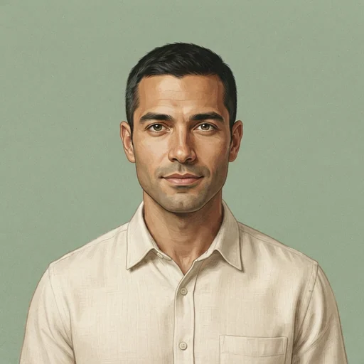 AI-generated illustrated avatar for Itai