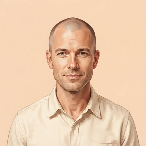 AI-generated illustrated avatar for Fabio