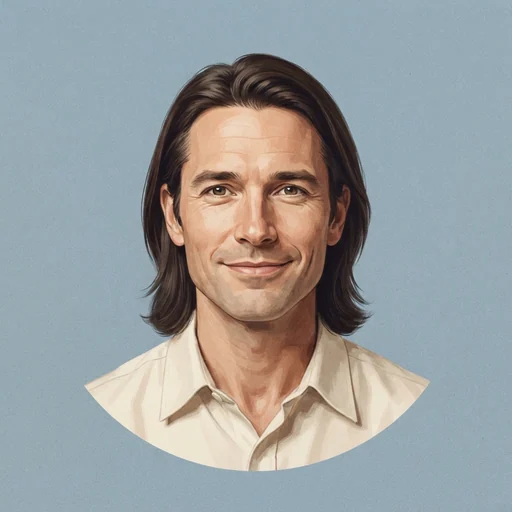 AI-generated illustrated avatar for Noam