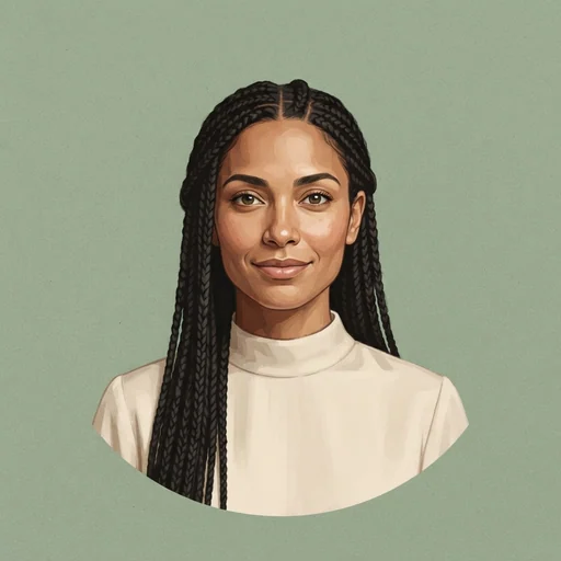 AI-generated illustrated avatar for Aiko