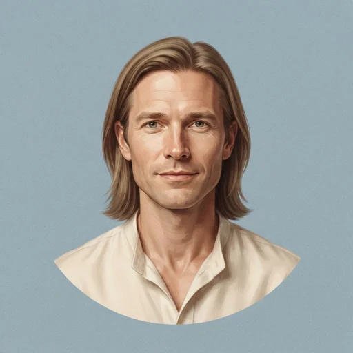 AI-generated illustrated avatar for Ronen