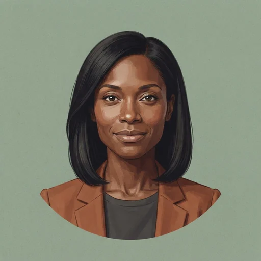 AI-generated illustrated avatar for Lan