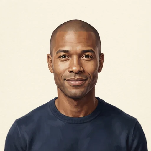AI-generated illustrated avatar for Ronald