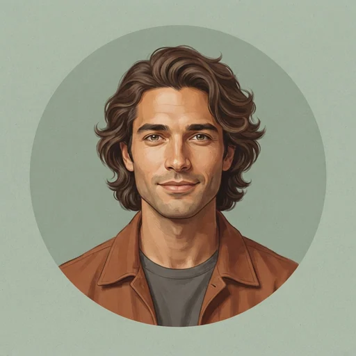 AI-generated illustrated avatar for Joseph