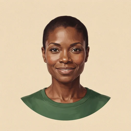 AI-generated illustrated avatar for Kanika - Friendly, Inviting and Smooth