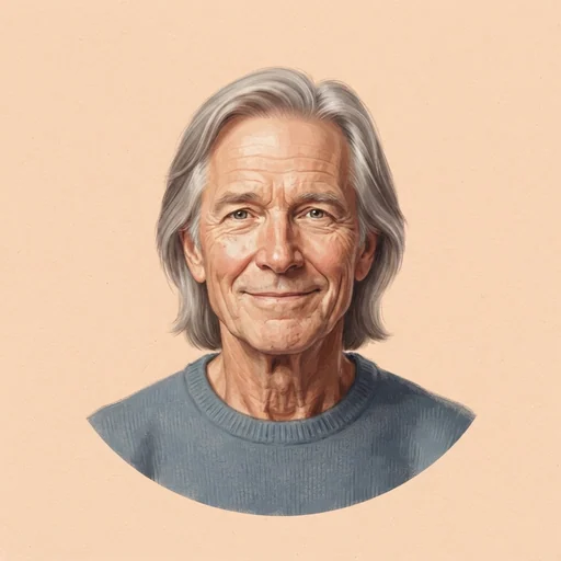 AI-generated illustrated avatar for Spuds Oxley