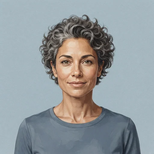 AI-generated illustrated avatar for Jessica