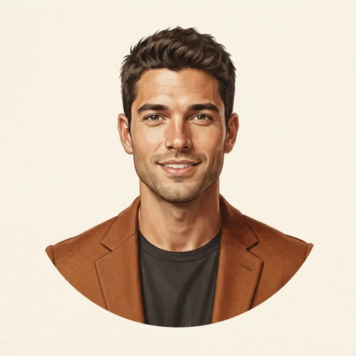 AI-generated illustrated avatar for Lorenzo - Youthful, Expressive & Inspiring