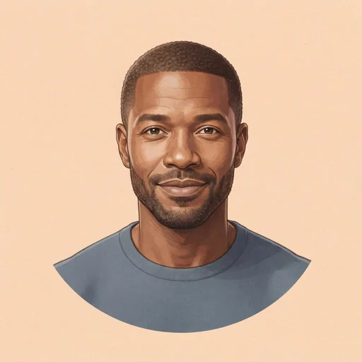AI-generated illustrated avatar for Kyo - Low, Soft & Steady