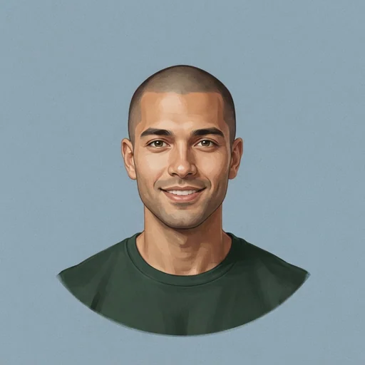AI-generated illustrated avatar for João - Slow, Articulate and Unfriendly