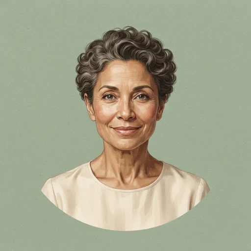 AI-generated illustrated avatar for Noorah