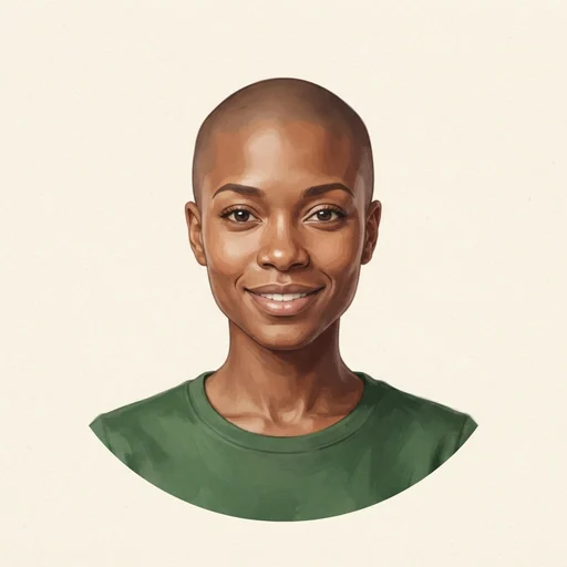 AI-generated illustrated avatar for Shan Shan — Beijing Mandarin