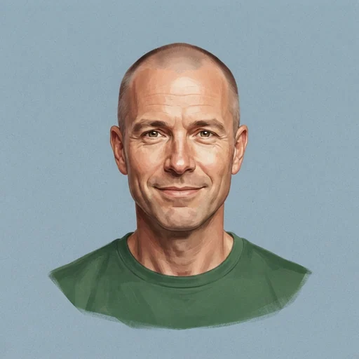 AI-generated illustrated avatar for Otto — German