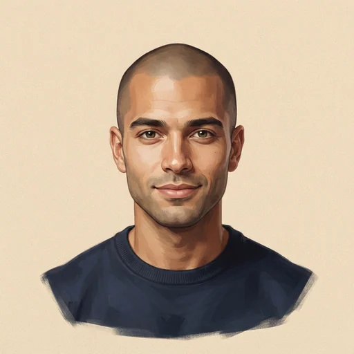 AI-generated illustrated avatar for Reyaansh - Deep Premium Brand Ad