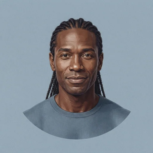 AI-generated illustrated avatar for Atlas