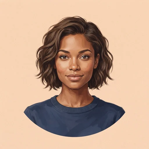 AI-generated illustrated avatar for Nichalia