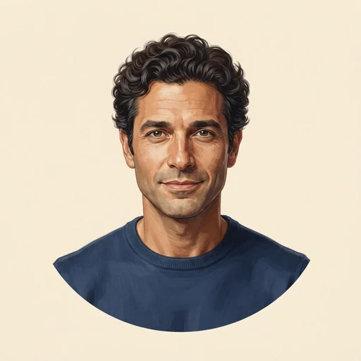 AI-generated illustrated avatar for Lax Whisper