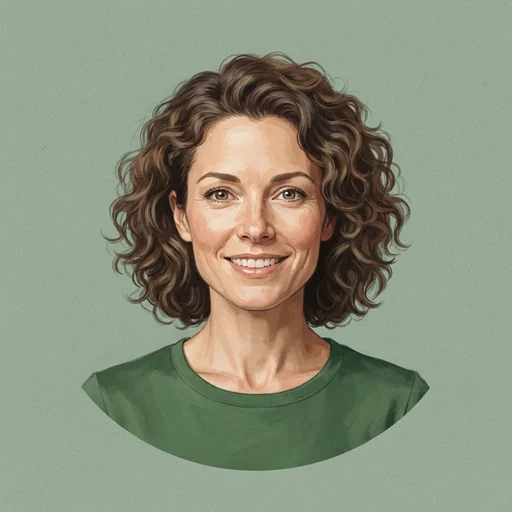 AI-generated illustrated avatar for Zephyr