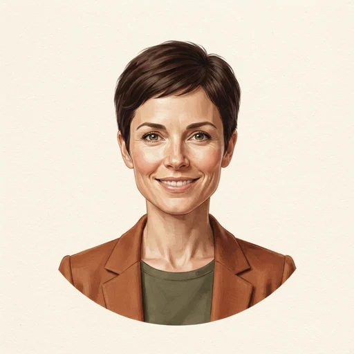 AI-generated illustrated avatar for Egyptian Assistant 1